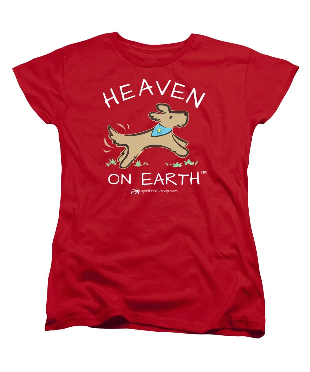 Pup/dog Heaven On Earth - Women's T-Shirt (Standard Fit)