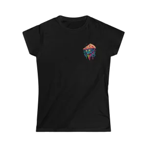 "I Love Pizza"  Custom T-Shirt for Women
