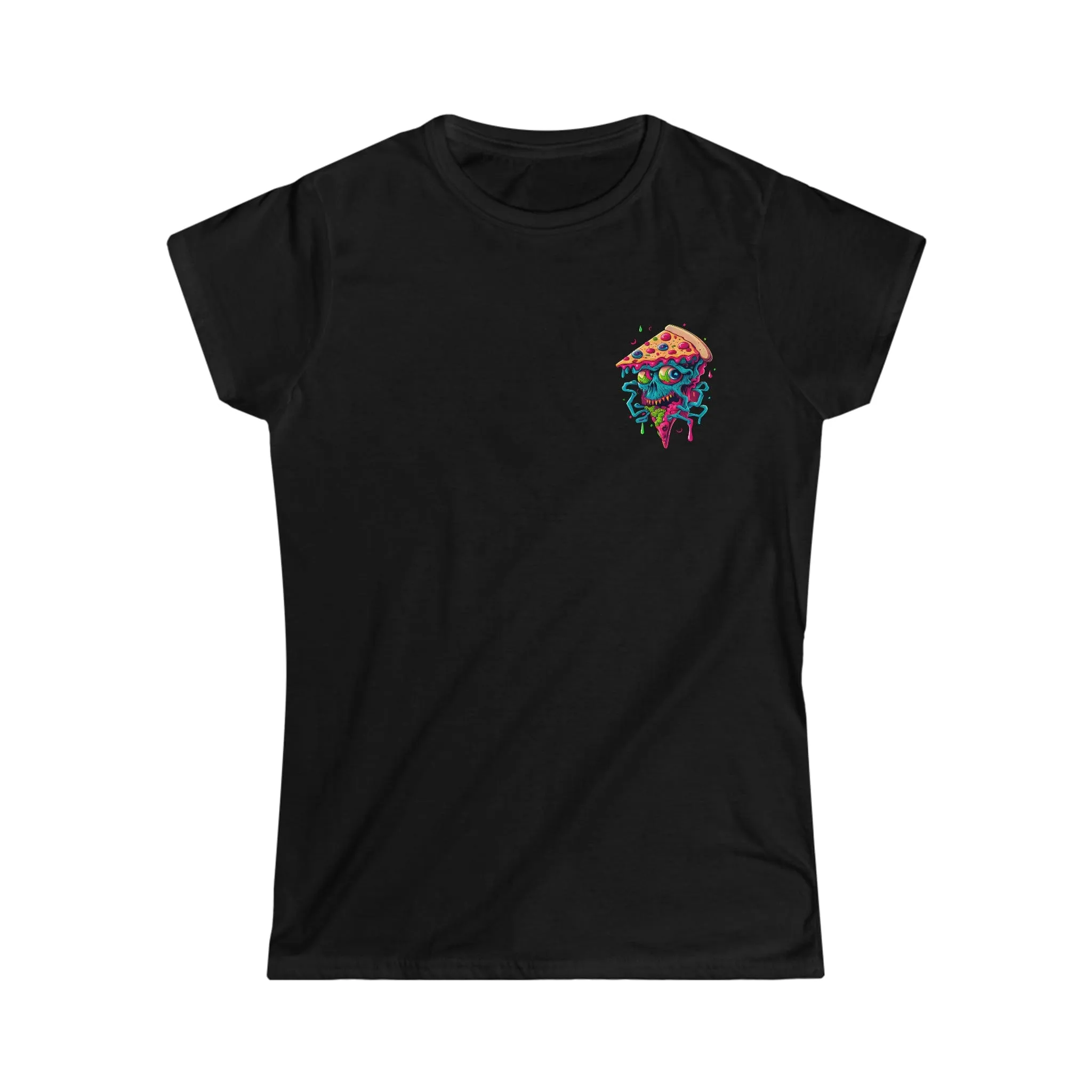"I Love Pizza"  Custom T-Shirt for Women