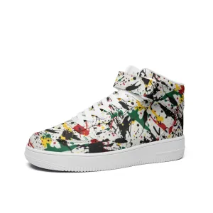 Rasta Shoes - Paint Splatter Sneakers