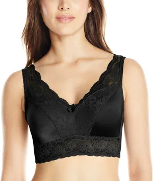 Rhonda Shear Women's Plus Size Pinup Bra With Removable Pads