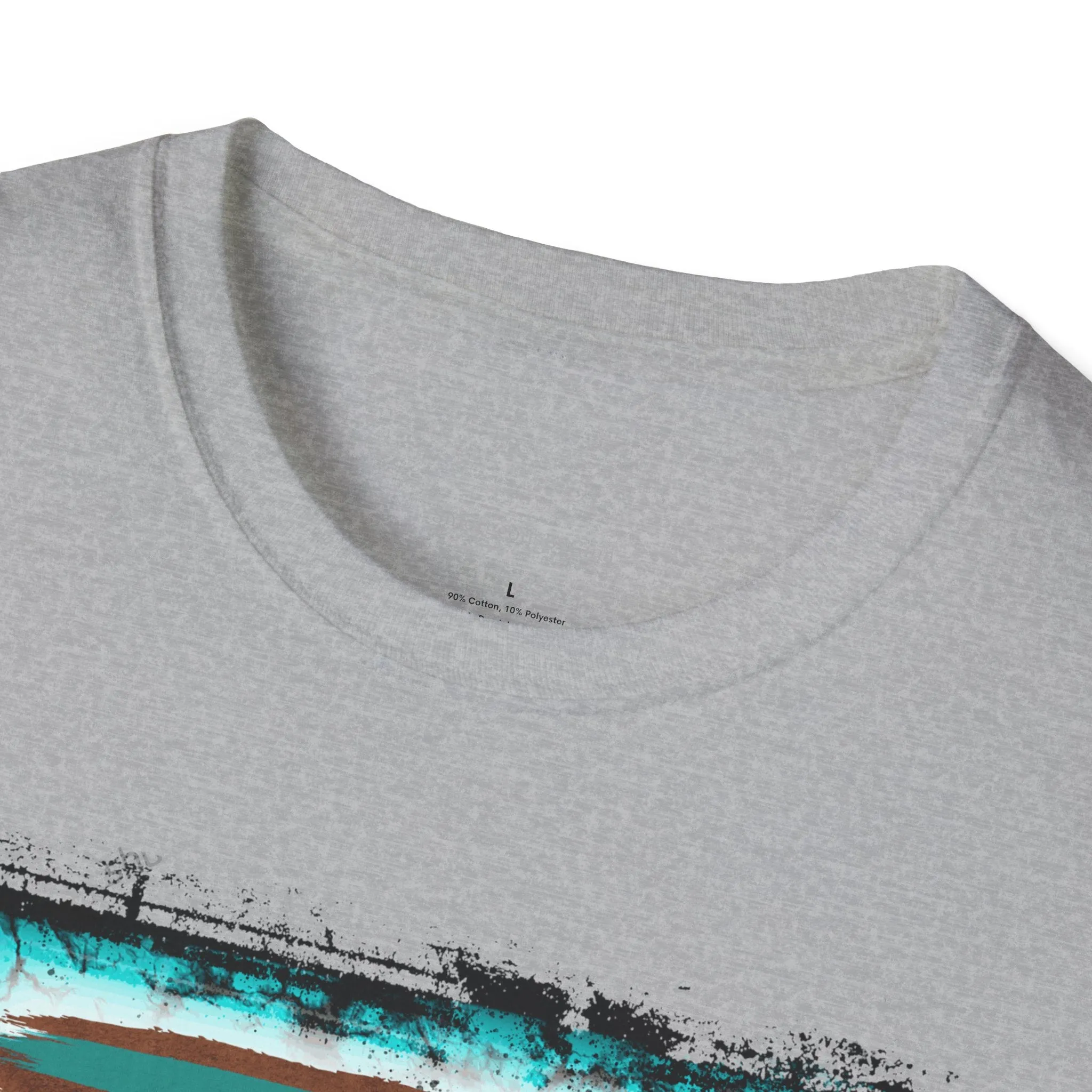Rodeo Mom, Mom Shirt, Mom Tee, Rodeo Mom Tee, Turquoise, Softstyle T-Shirt