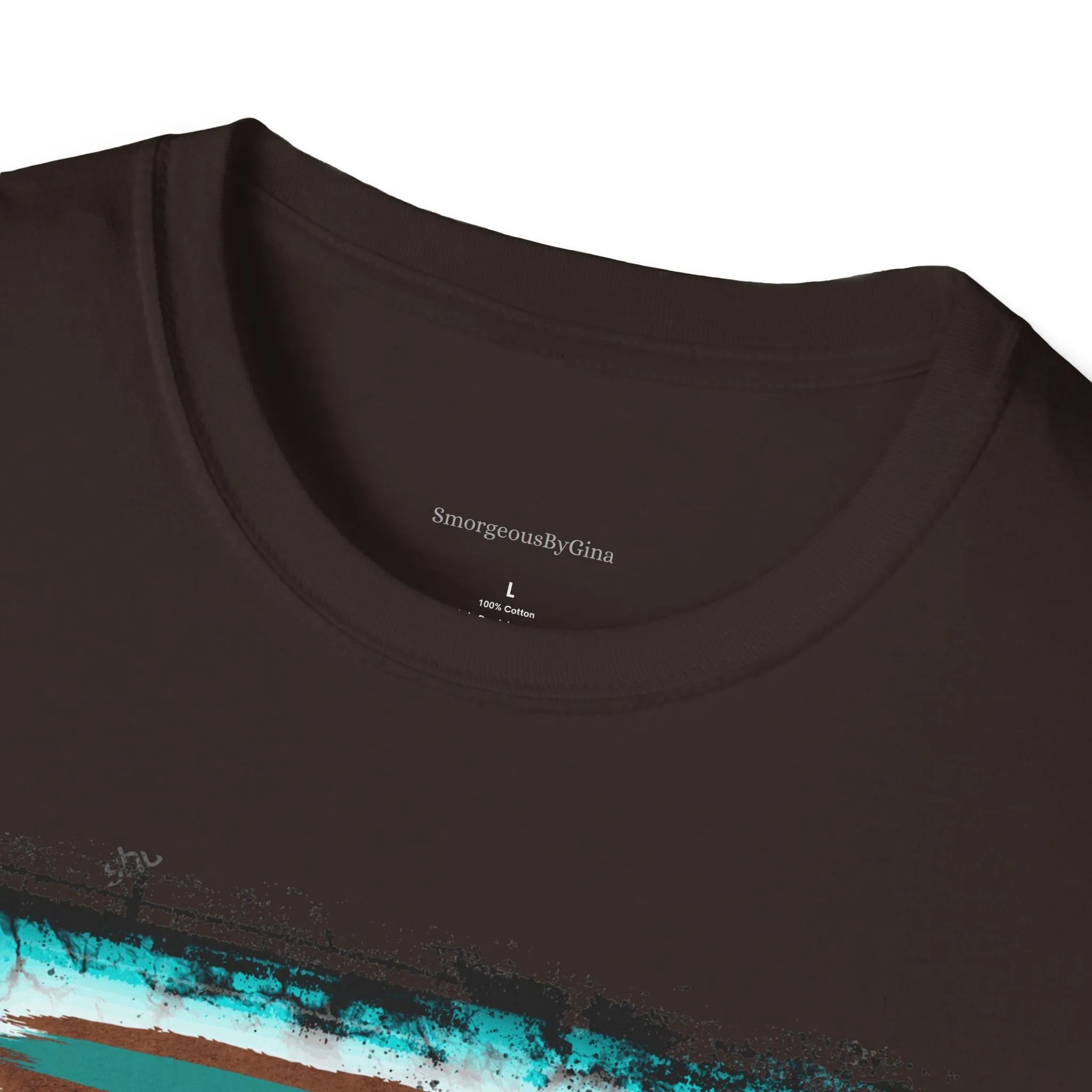 Rodeo Mom, Mom Shirt, Mom Tee, Rodeo Mom Tee, Turquoise, Softstyle T-Shirt