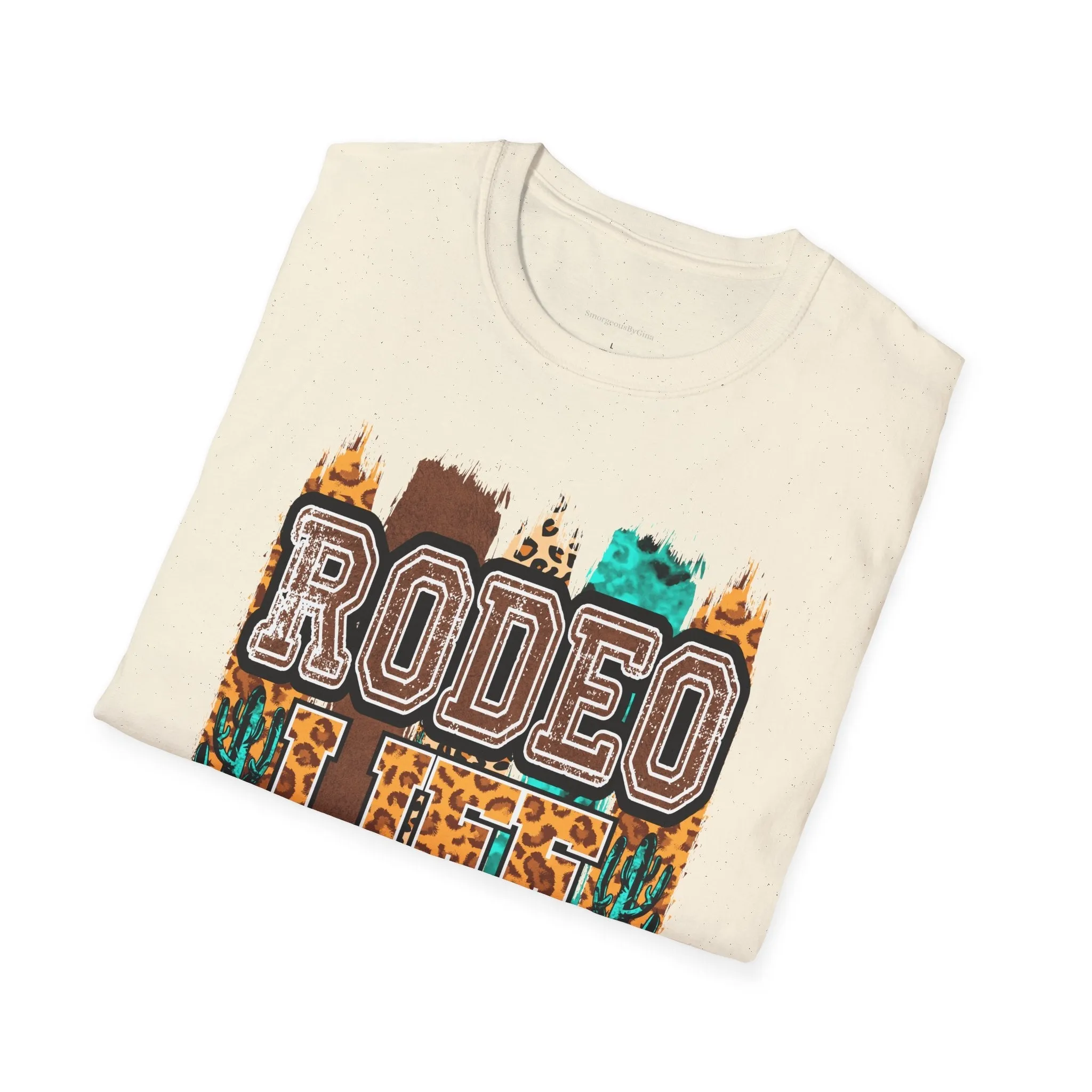 Rodeo, Rodeo Life, Rodeo Shirt, Rodeo Tee, Softstyle T-Shirt