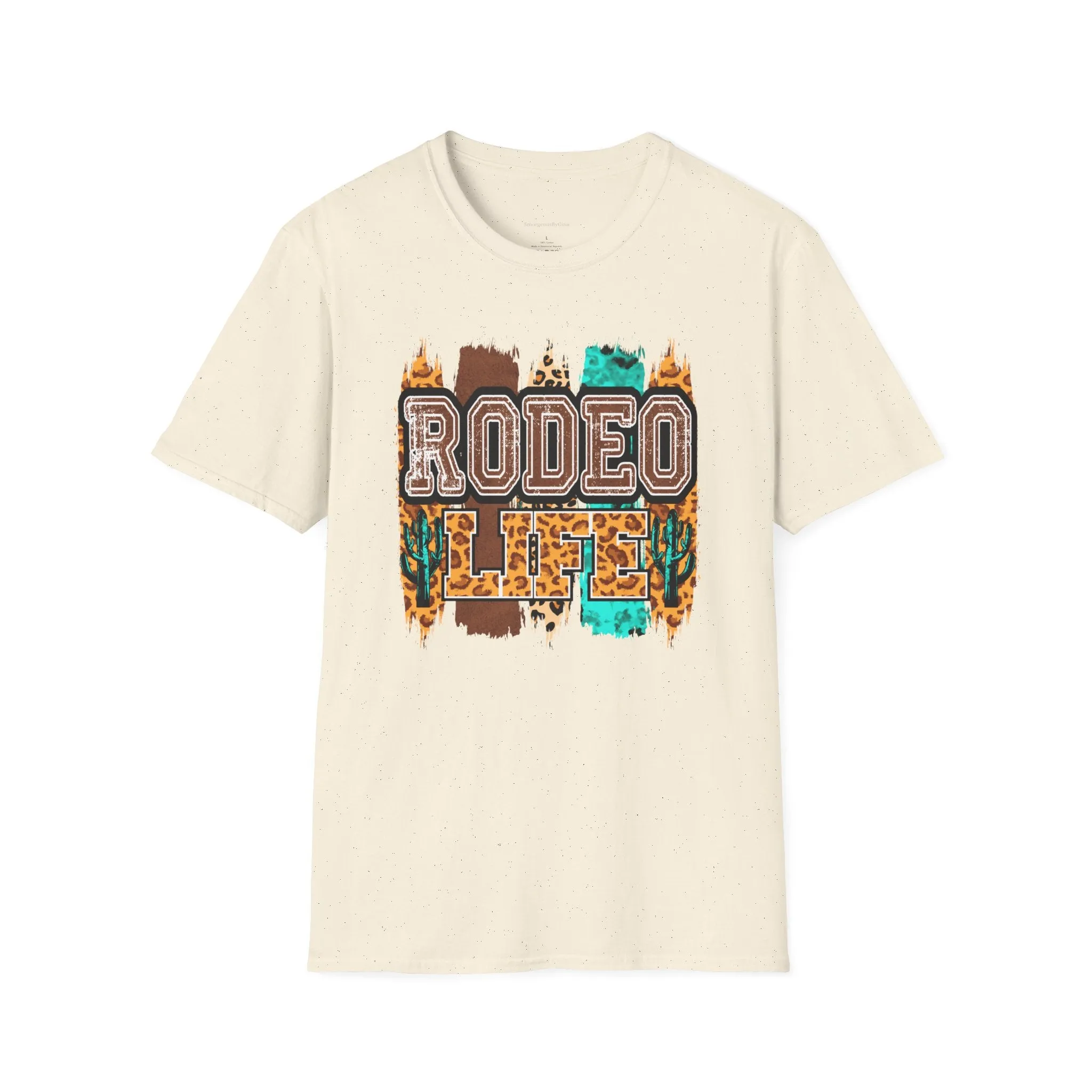 Rodeo, Rodeo Life, Rodeo Shirt, Rodeo Tee, Softstyle T-Shirt