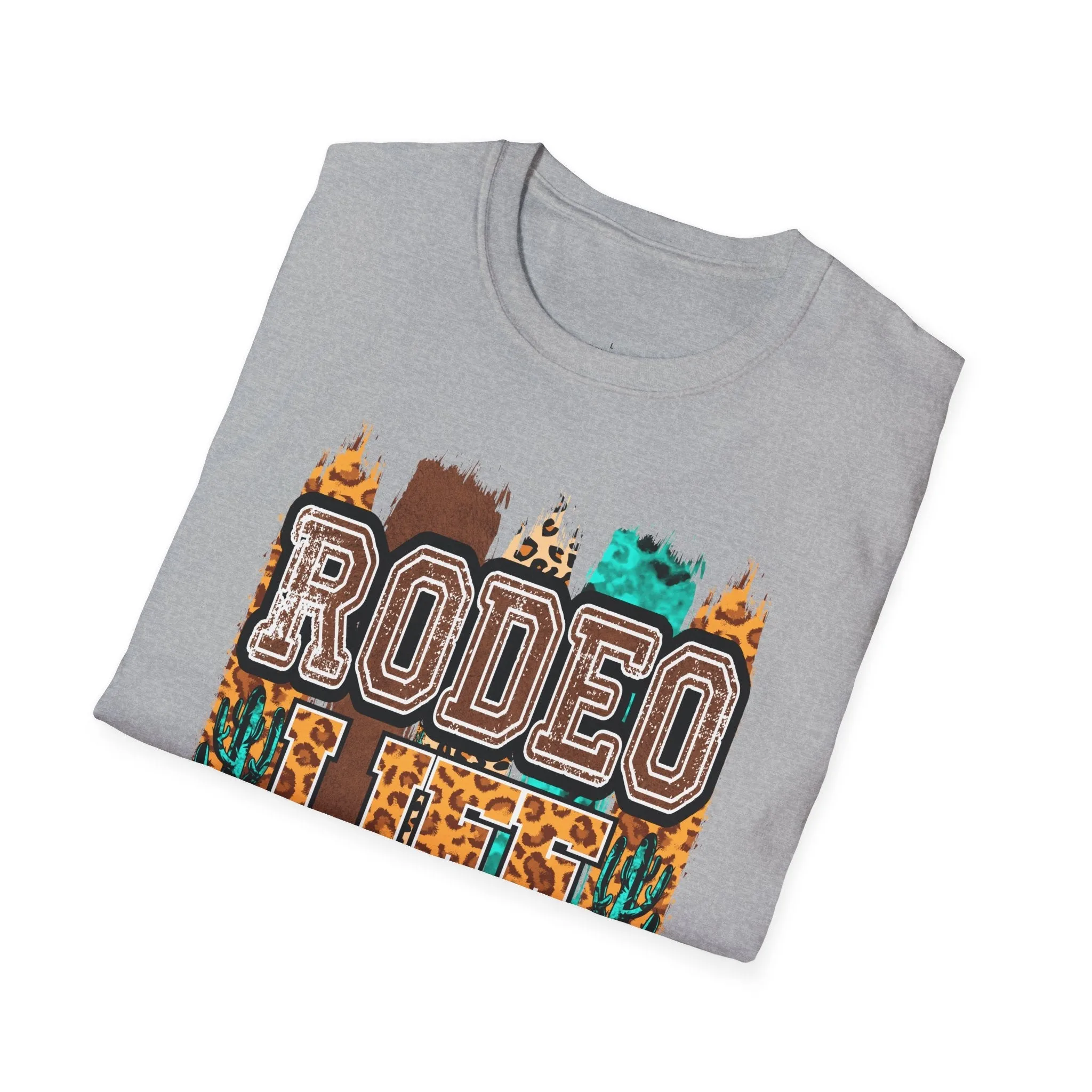 Rodeo, Rodeo Life, Rodeo Shirt, Rodeo Tee, Softstyle T-Shirt