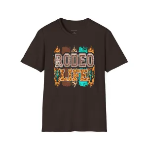 Rodeo, Rodeo Life, Rodeo Shirt, Rodeo Tee, Softstyle T-Shirt