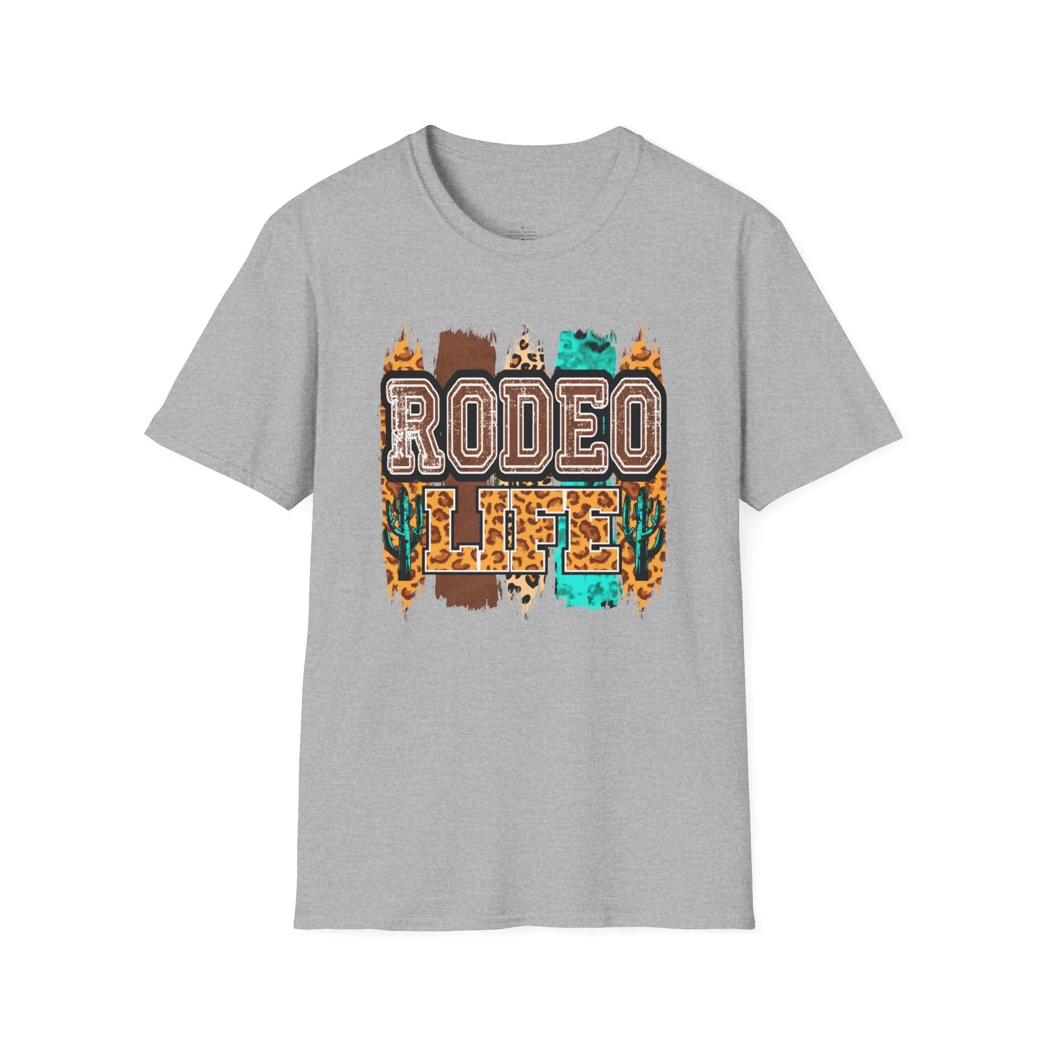 Rodeo, Rodeo Life, Rodeo Shirt, Rodeo Tee, Softstyle T-Shirt
