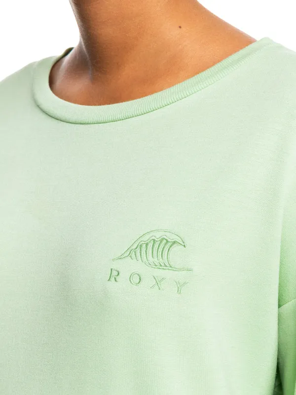 Roxy Womens Surfing by Moonlight Pullover Sweatshirt
