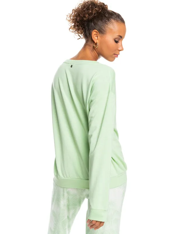 Roxy Womens Surfing by Moonlight Pullover Sweatshirt