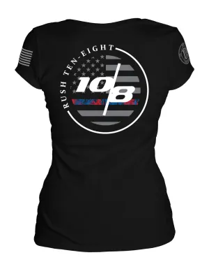 Rush 10-8 Women's V-Neck Tee