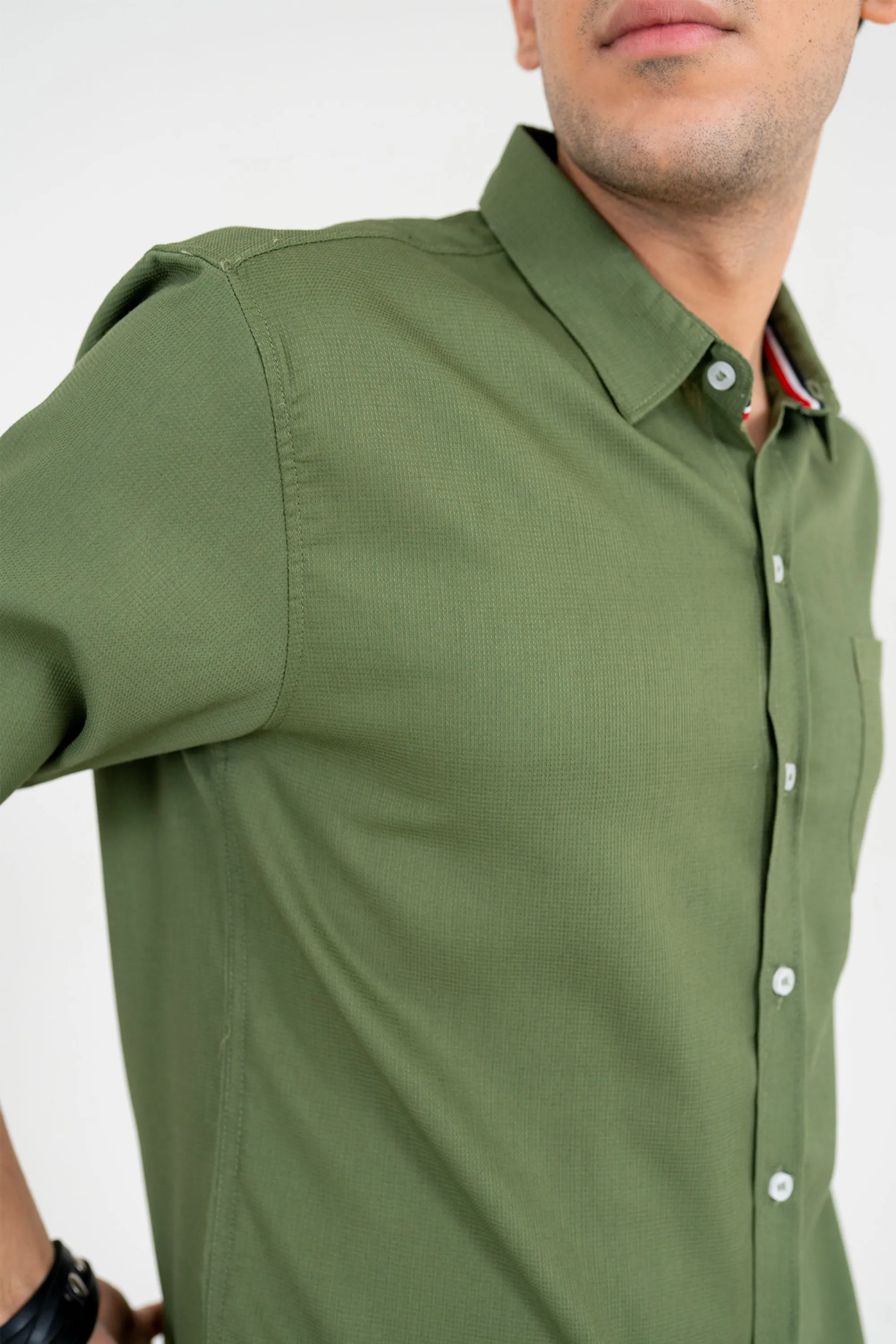 Sage Cotton Shirt