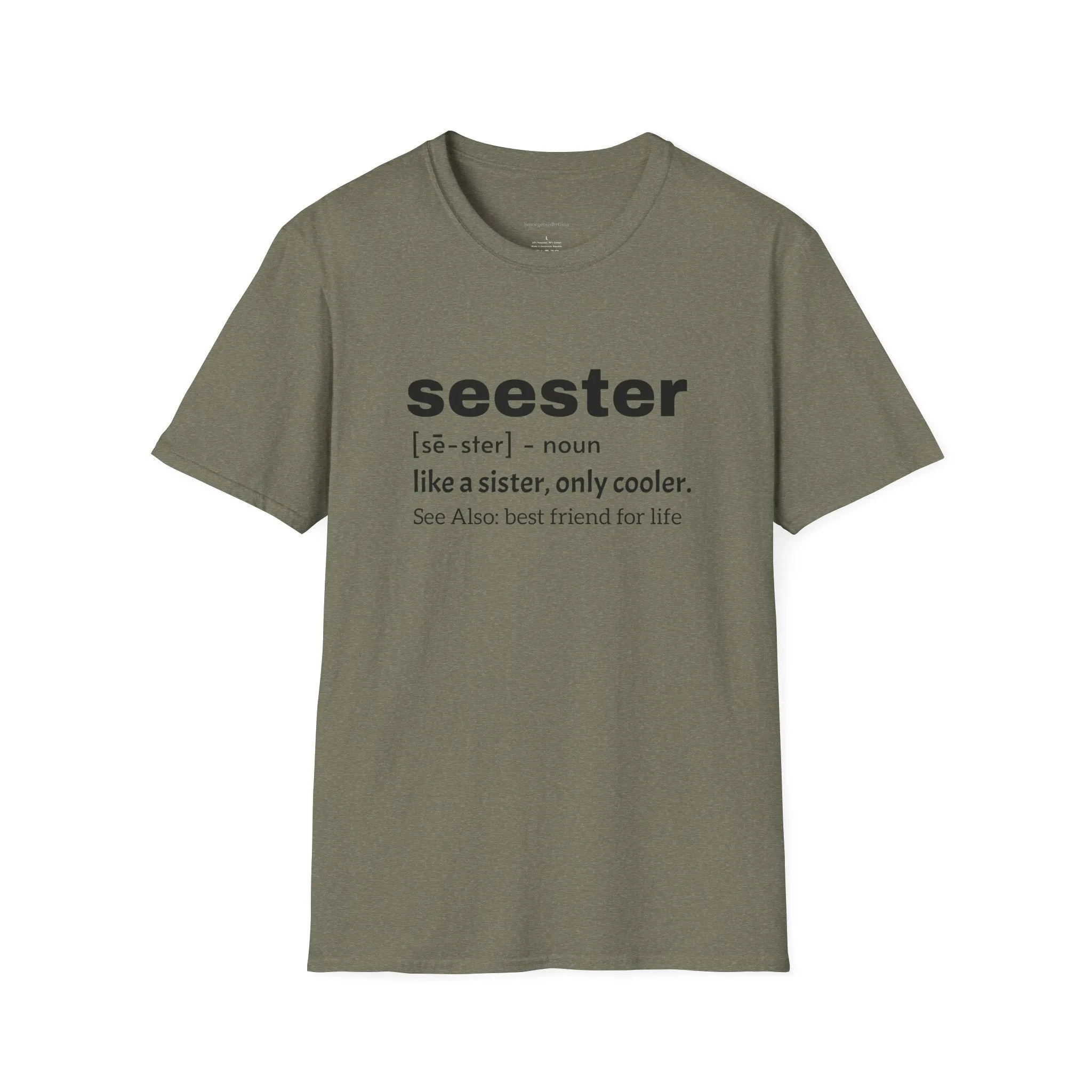 Seester Tee, Seester Shirt, Best Friend Tee, Softstyle T-Shirt