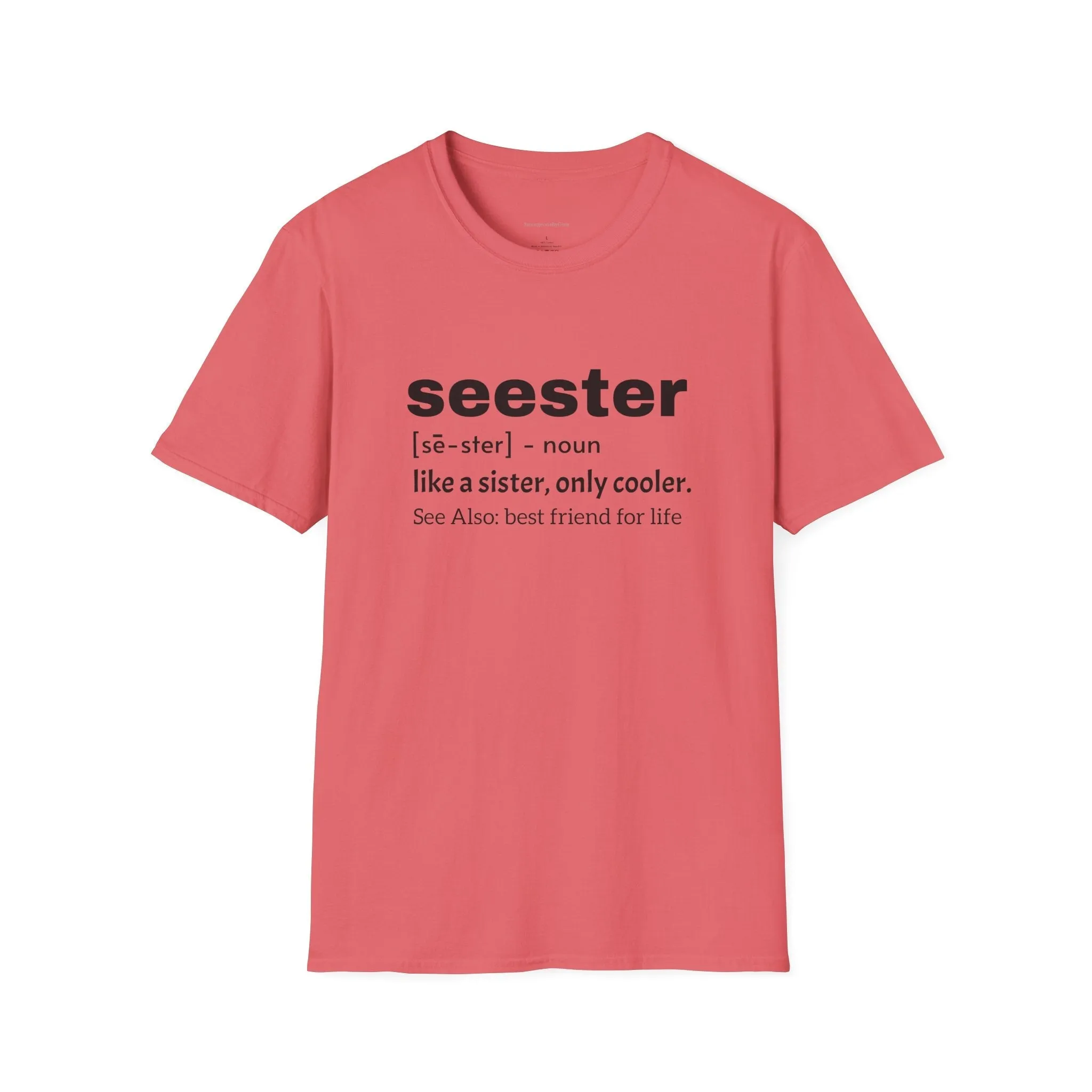 Seester Tee, Seester Shirt, Best Friend Tee, Softstyle T-Shirt