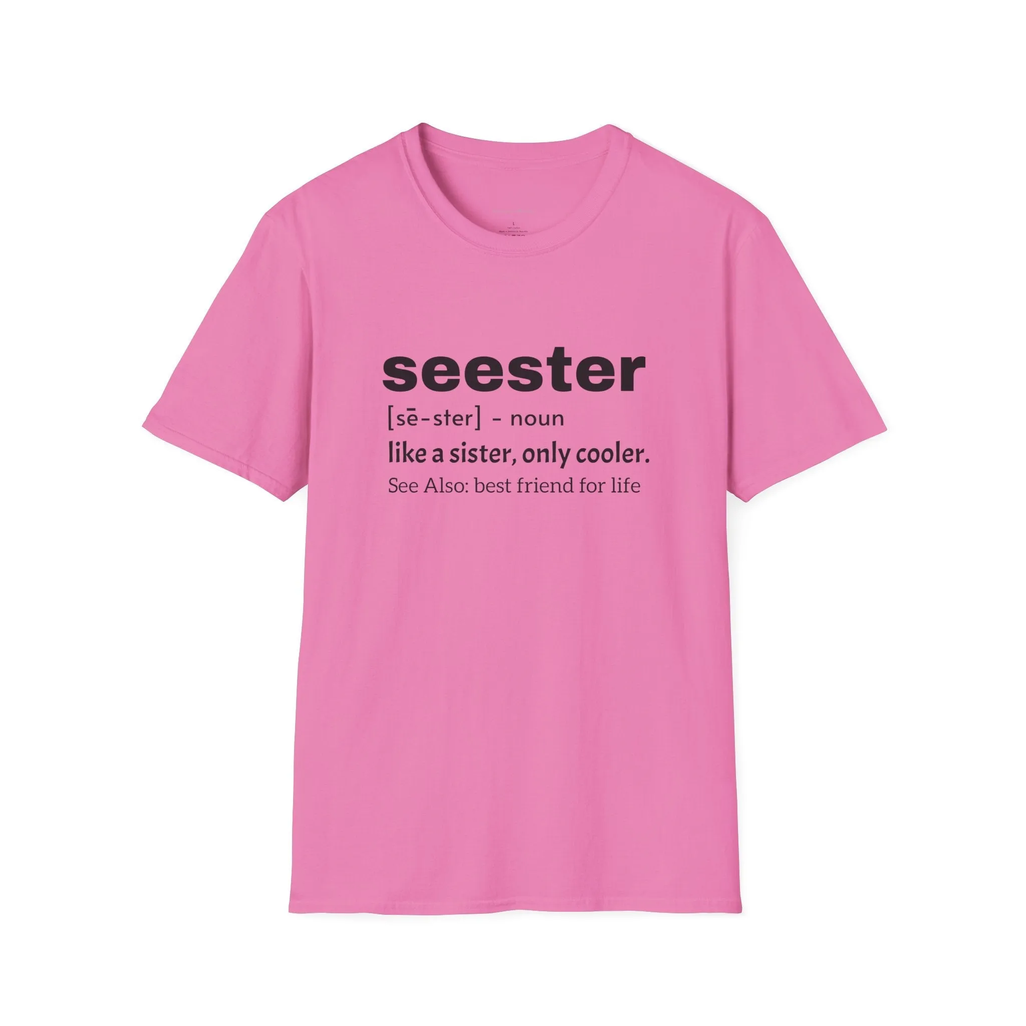 Seester Tee, Seester Shirt, Best Friend Tee, Softstyle T-Shirt