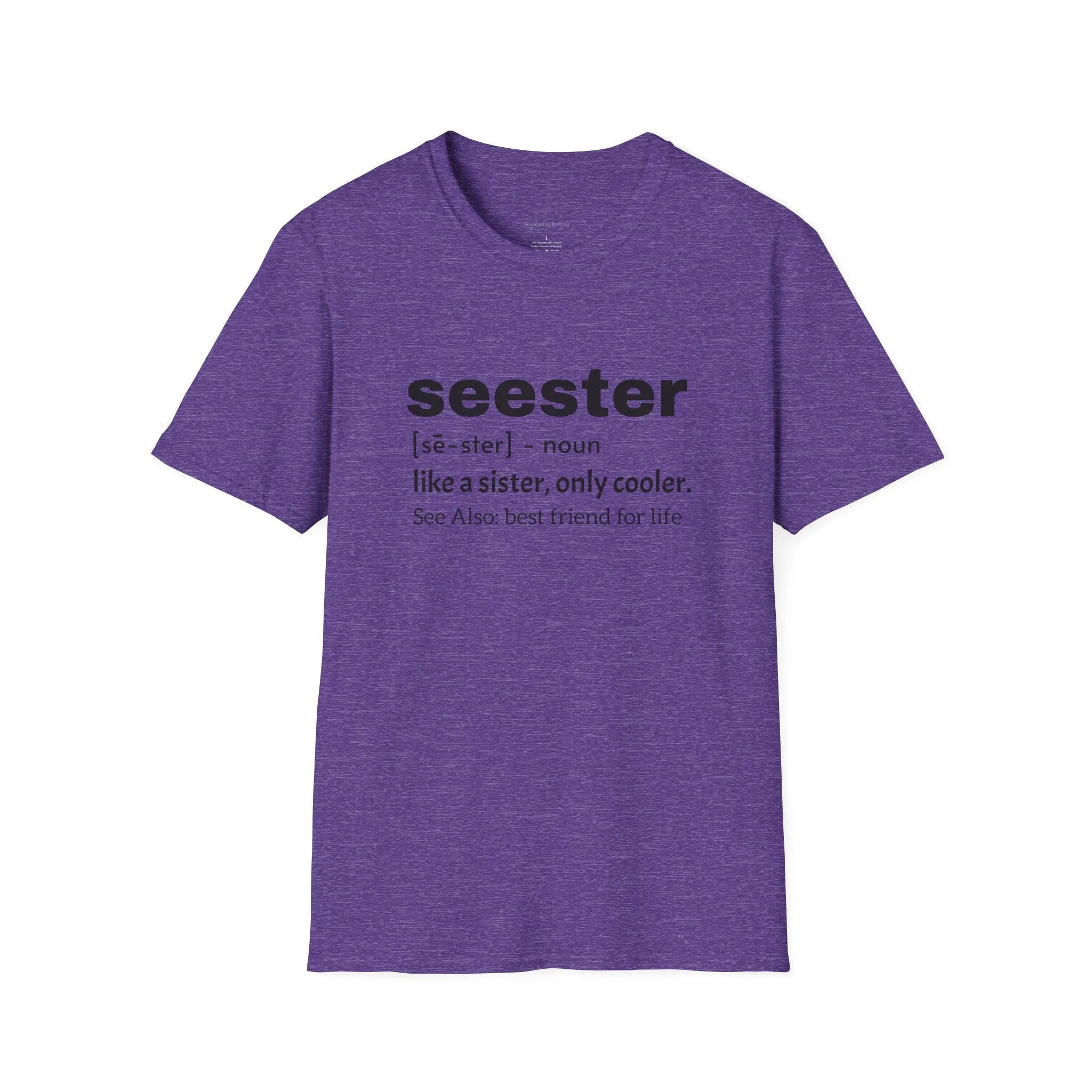 Seester Tee, Seester Shirt, Best Friend Tee, Softstyle T-Shirt