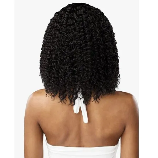 Sensationnel Butta Human Hair Blend Wet & Wavy Lace Front Wig - WATER WAVE 12"