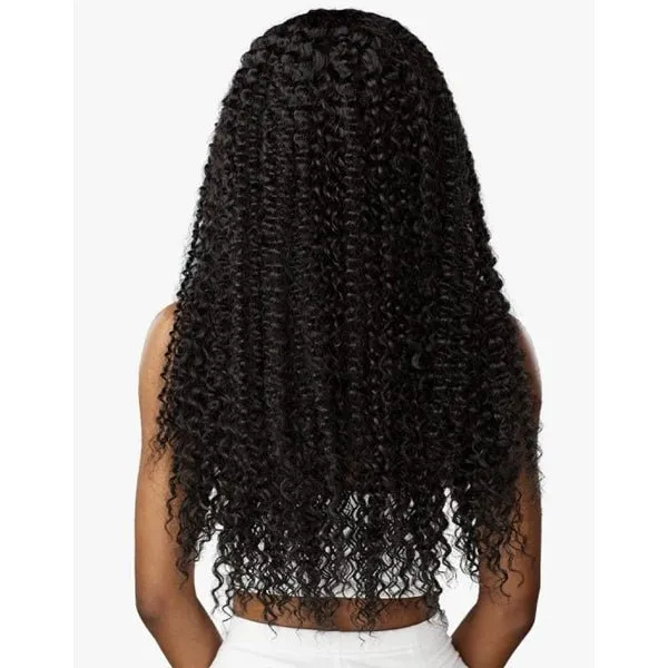 Sensationnel Butta Human Hair Blend Wet & Wavy Lace Front Wig - WATER WAVE 26"