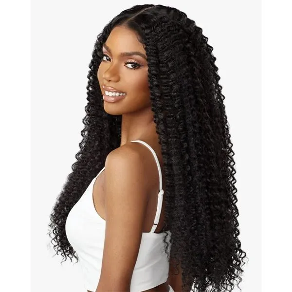 Sensationnel Butta Human Hair Blend Wet & Wavy Lace Front Wig - WATER WAVE 26"