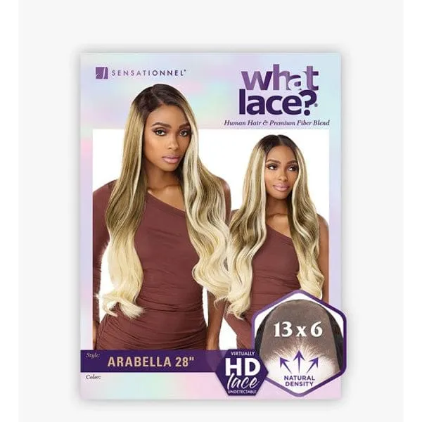 Sensationnel Cloud9 What Lace Human Hair Blend 13x6 Frontal Lace Wig - ARABELLA 28″