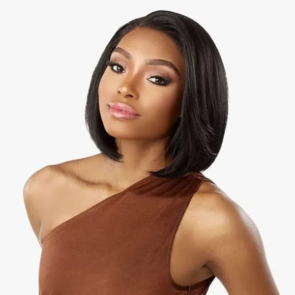 Sensationnel Cloud9 What Lace Human Hair Blend 13x6 Frontal Lace Wig - DAYANA 12″