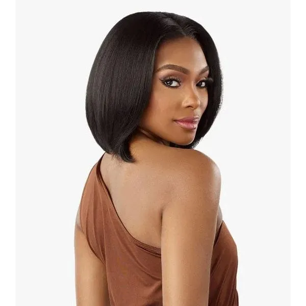 Sensationnel Cloud9 What Lace Human Hair Blend 13x6 Frontal Lace Wig - DAYANA 12″