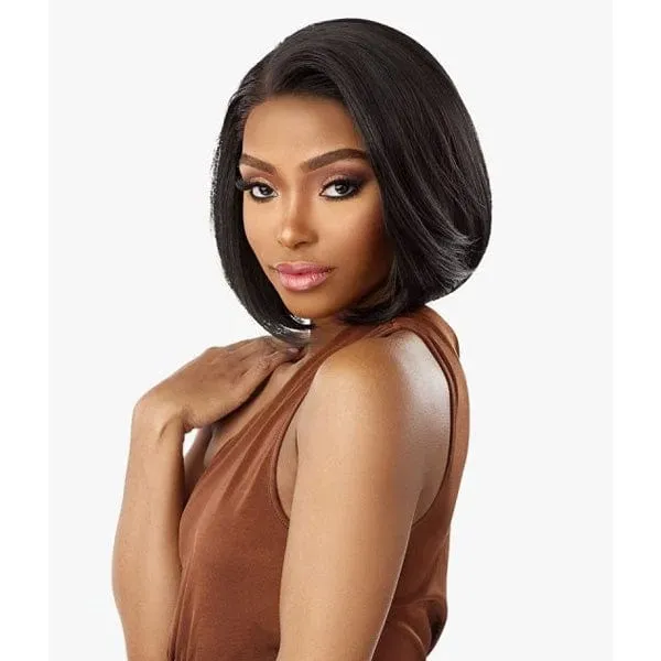 Sensationnel Cloud9 What Lace Human Hair Blend 13x6 Frontal Lace Wig - DAYANA 12″