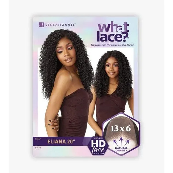 Sensationnel Cloud9 What Lace Human Hair Blend 13x6 Frontal Lace Wig - ELIANA 20″