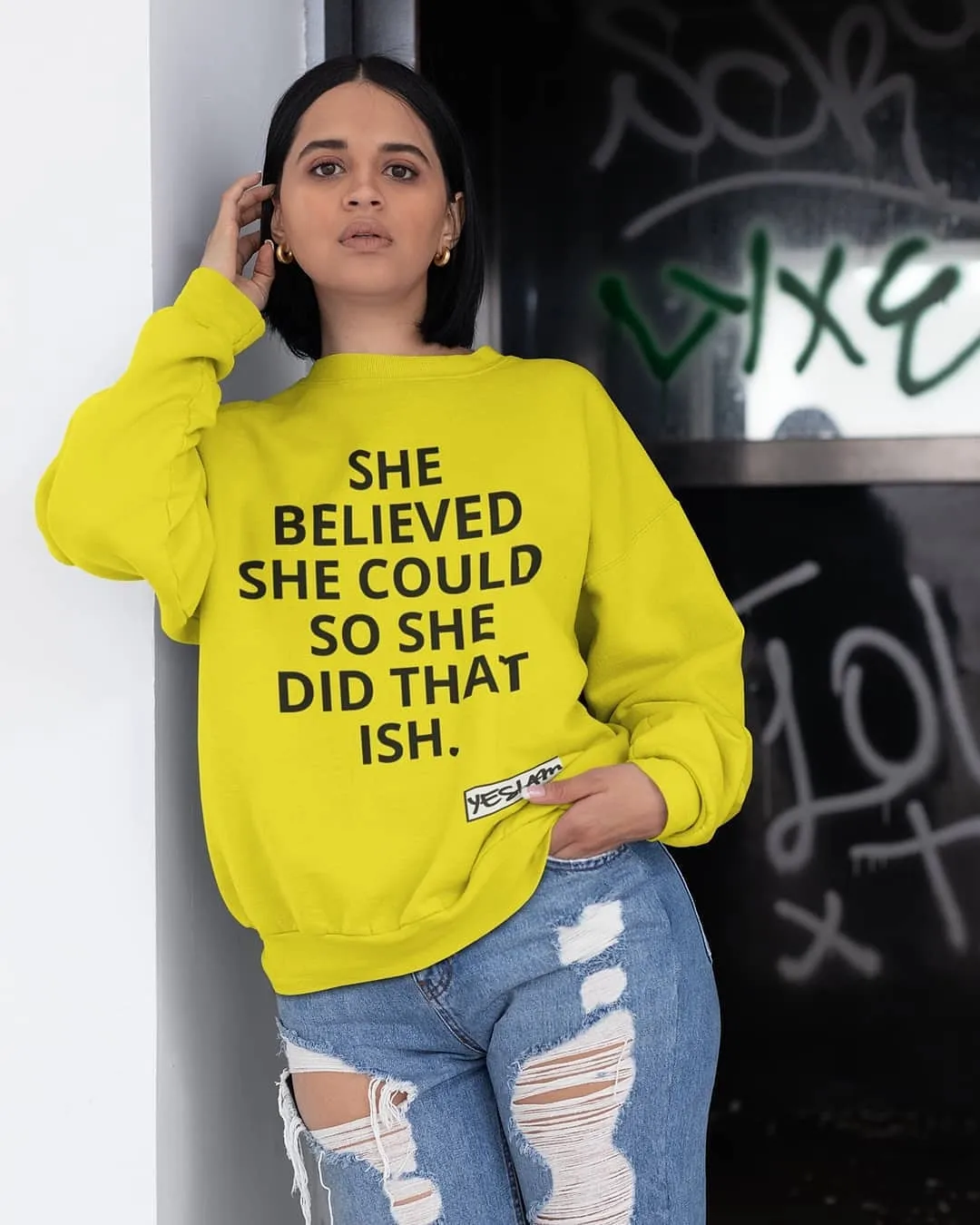 SHE DID THAT ISH SWEATSHIRT