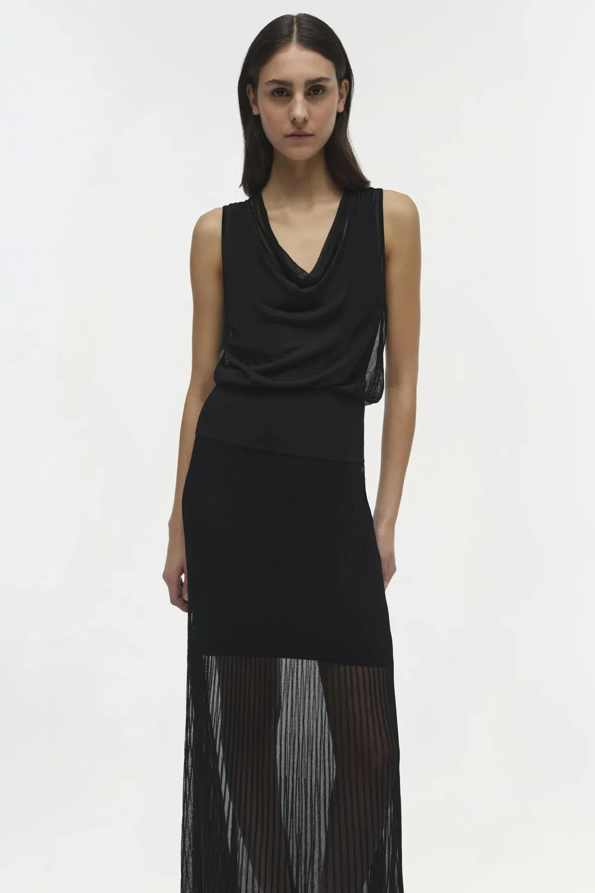 SIMKHAI - Carmina Knit Tank - Black