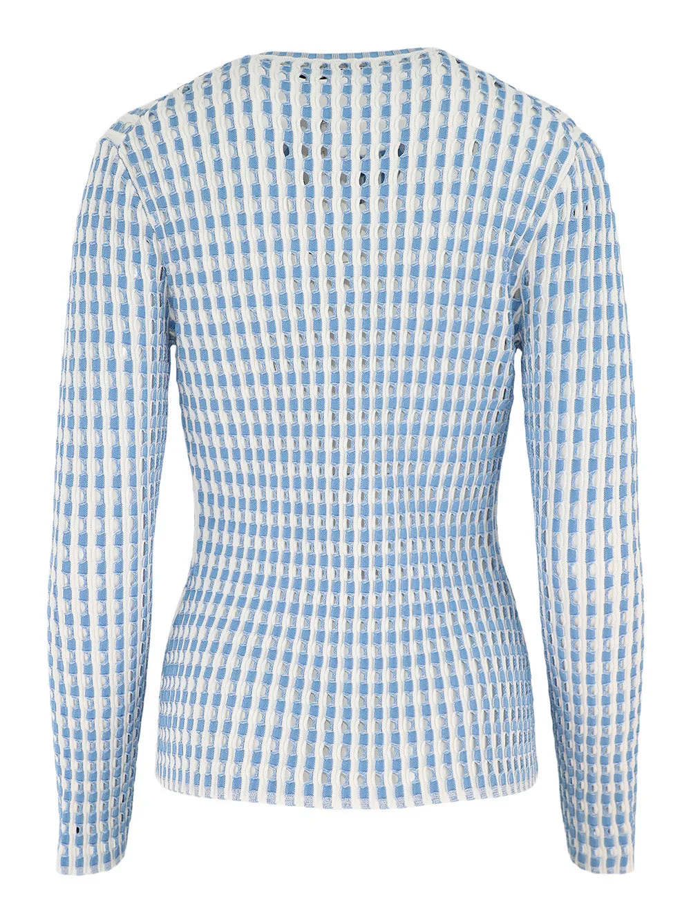 Simkhai Gracen Cardigan in Blue Hydrangea Multi