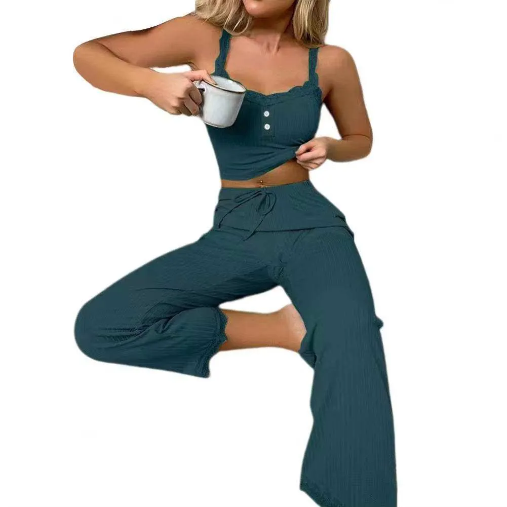Sleep Lounge Sexy Casual Pajamas Set