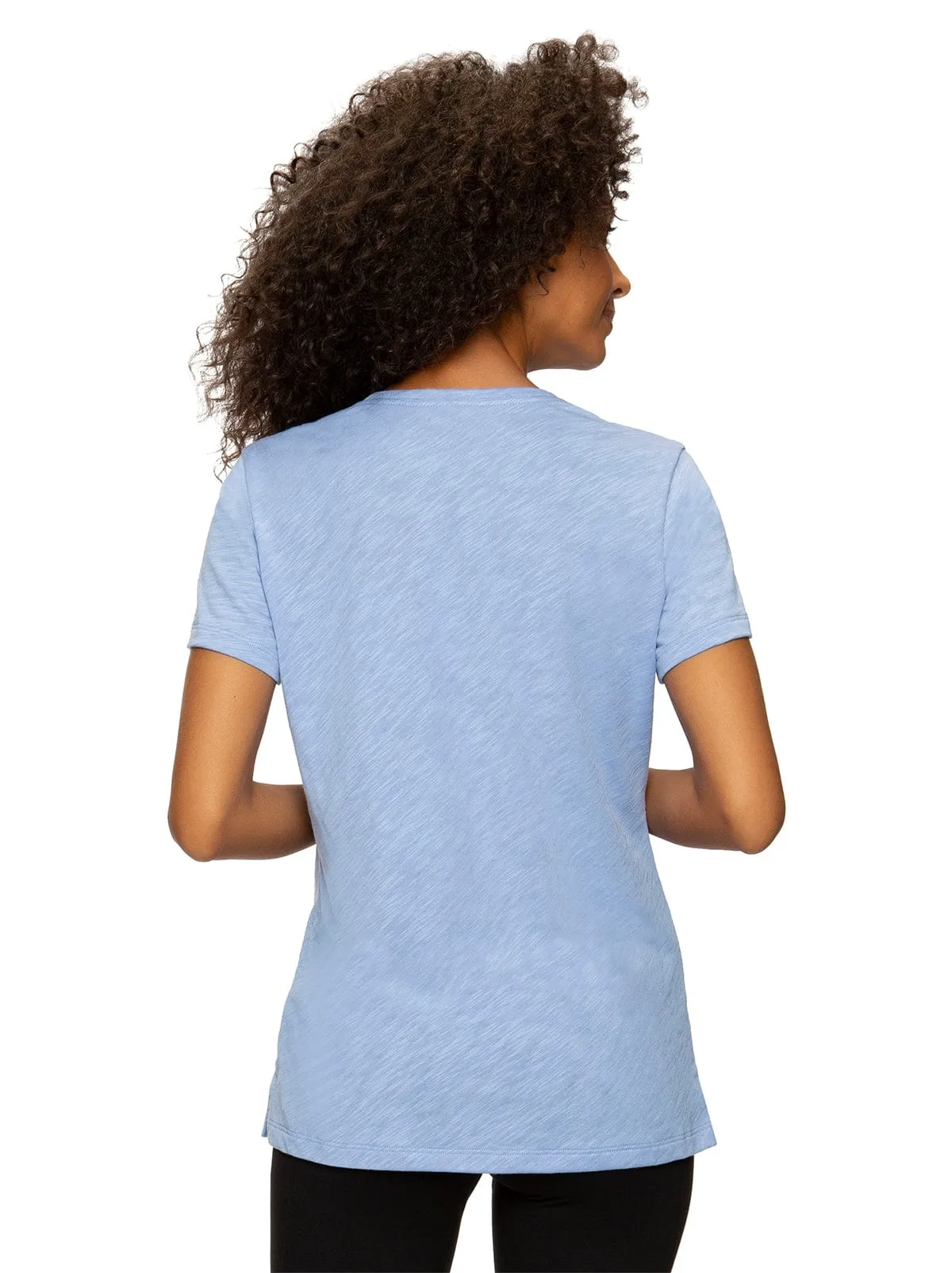 Slub Jersey V-Neck T-Shirt