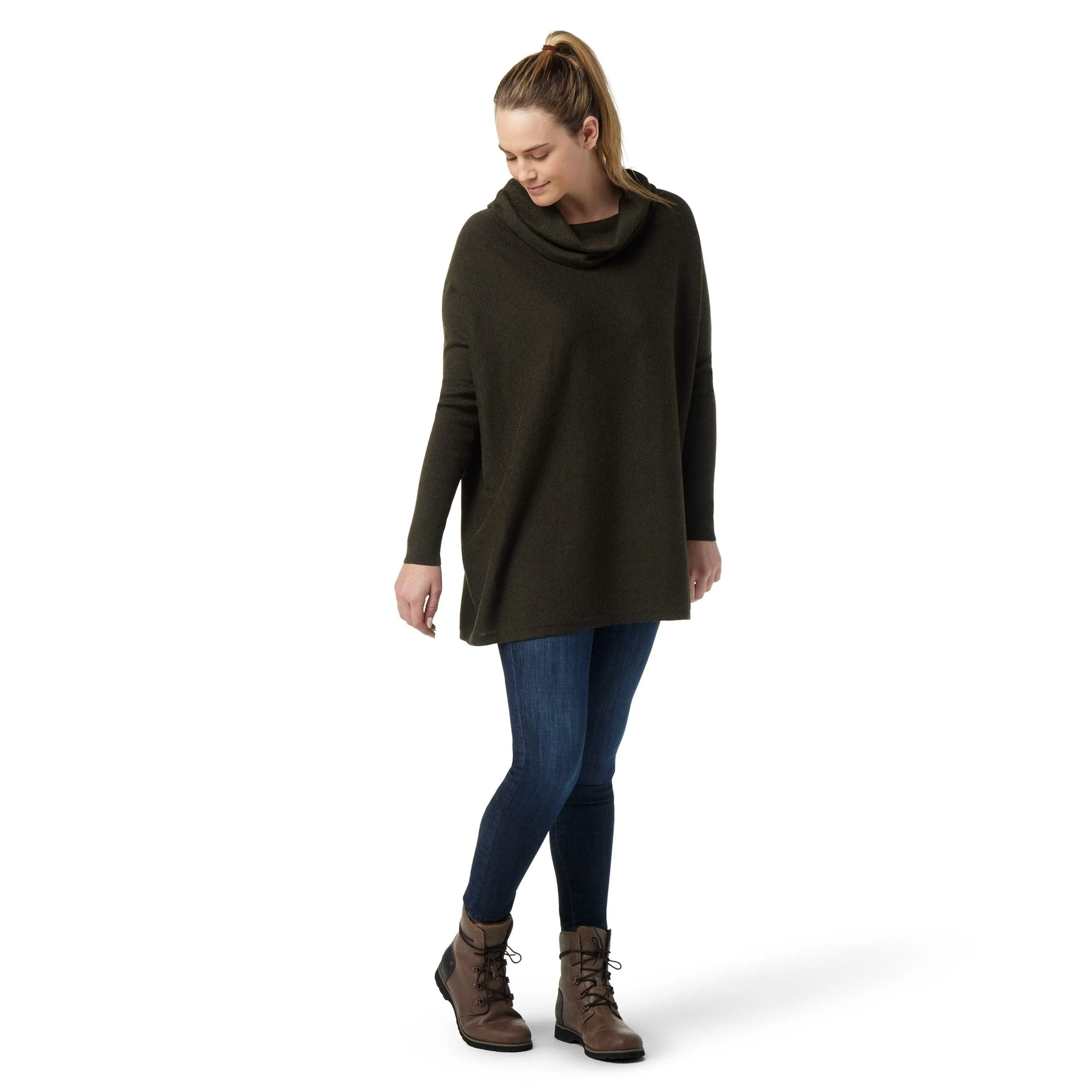 Smartwool Womens Edgewood Poncho Sweater