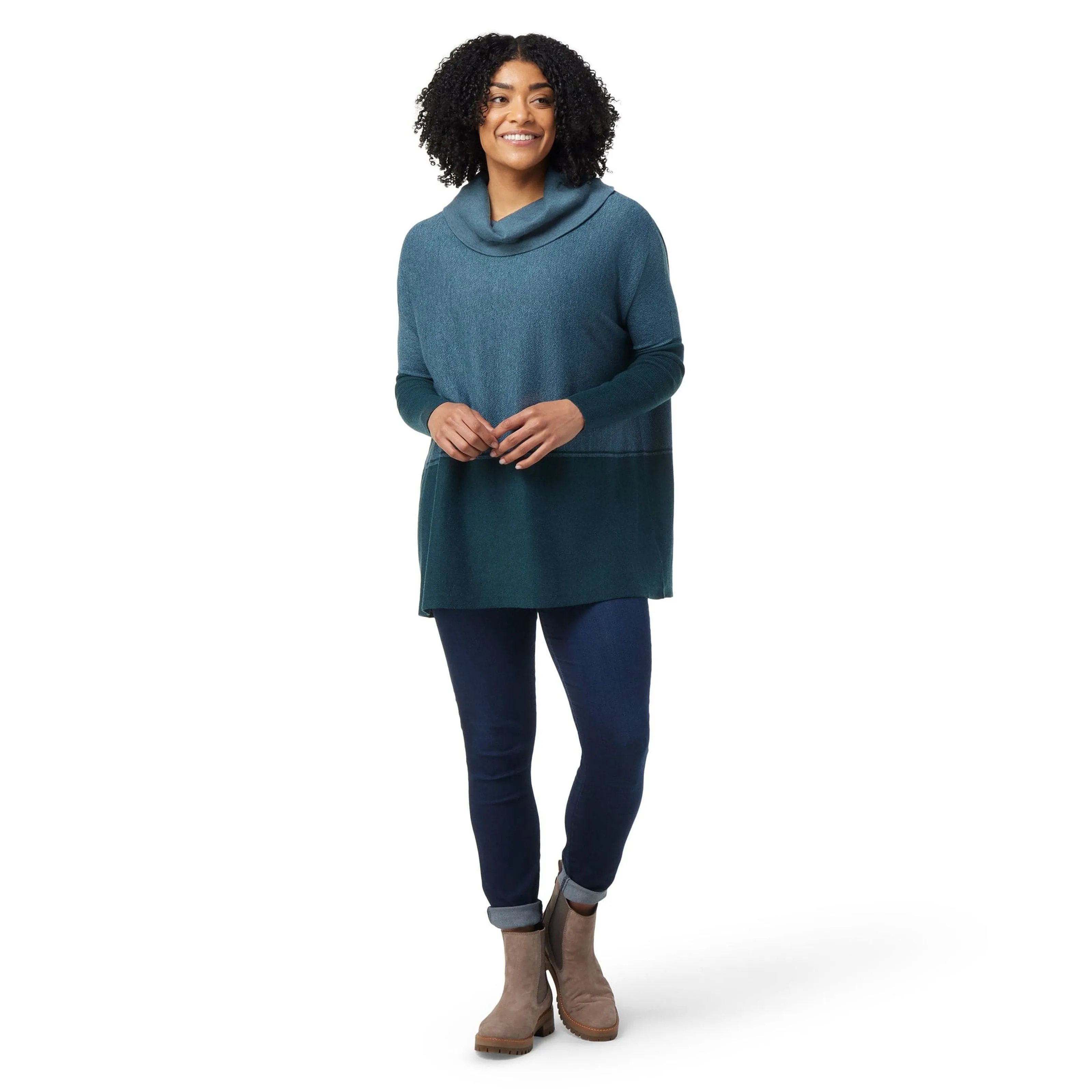 Smartwool Womens Edgewood Poncho Sweater