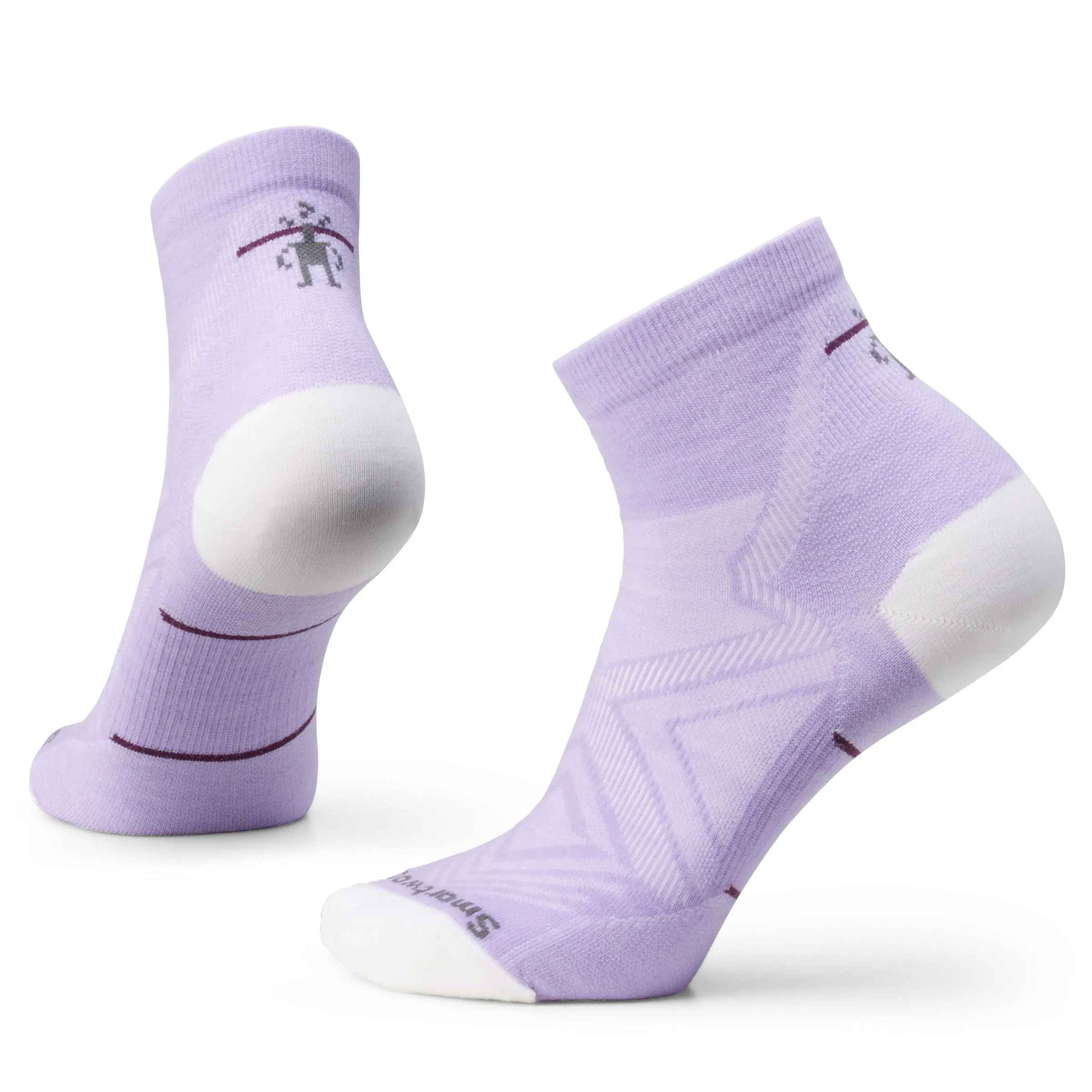 Smartwool Womens Run Zero Cushion Ankle Socks