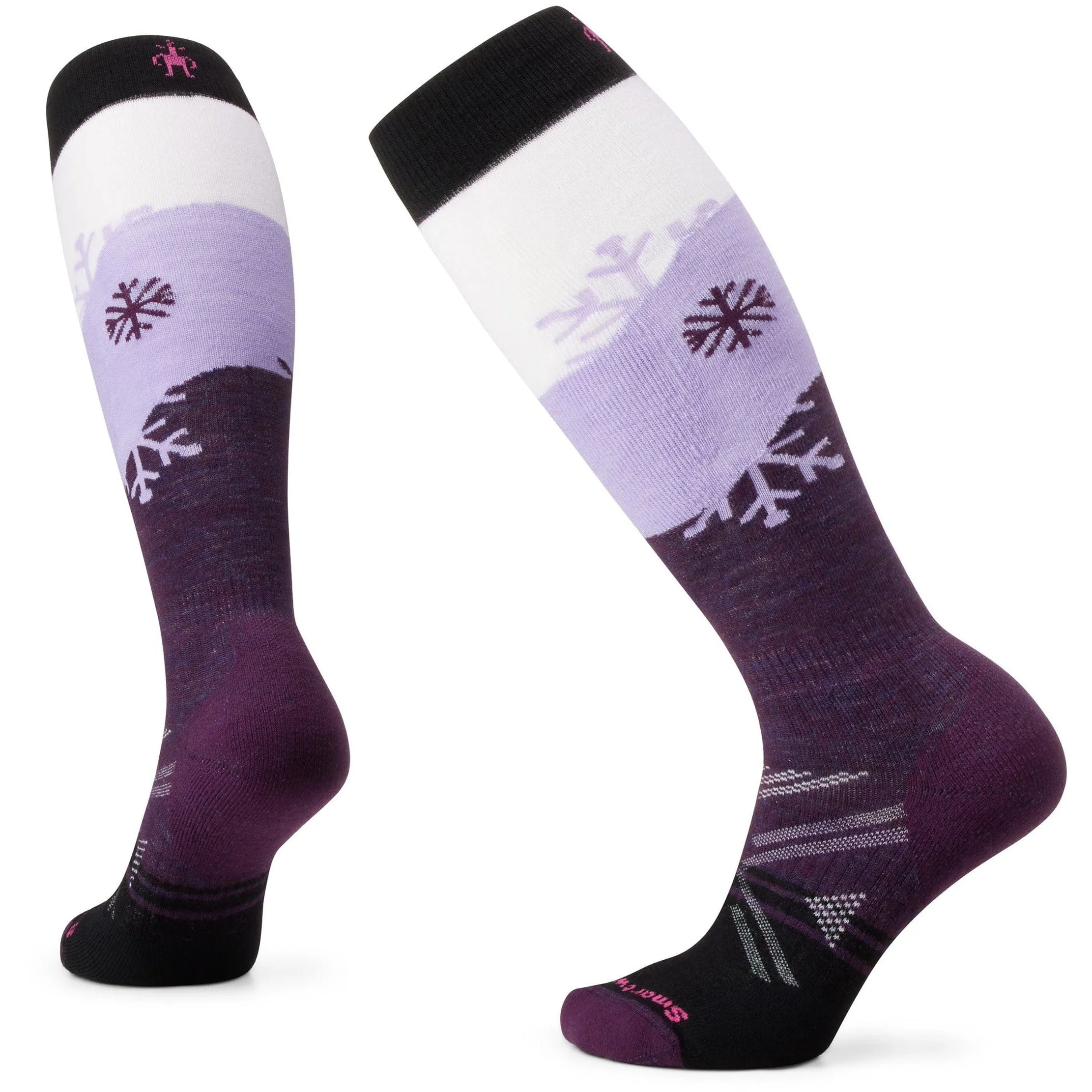 Smartwool Womens Ski Full Cushion Snowpocalypse Pattern OTC Socks
