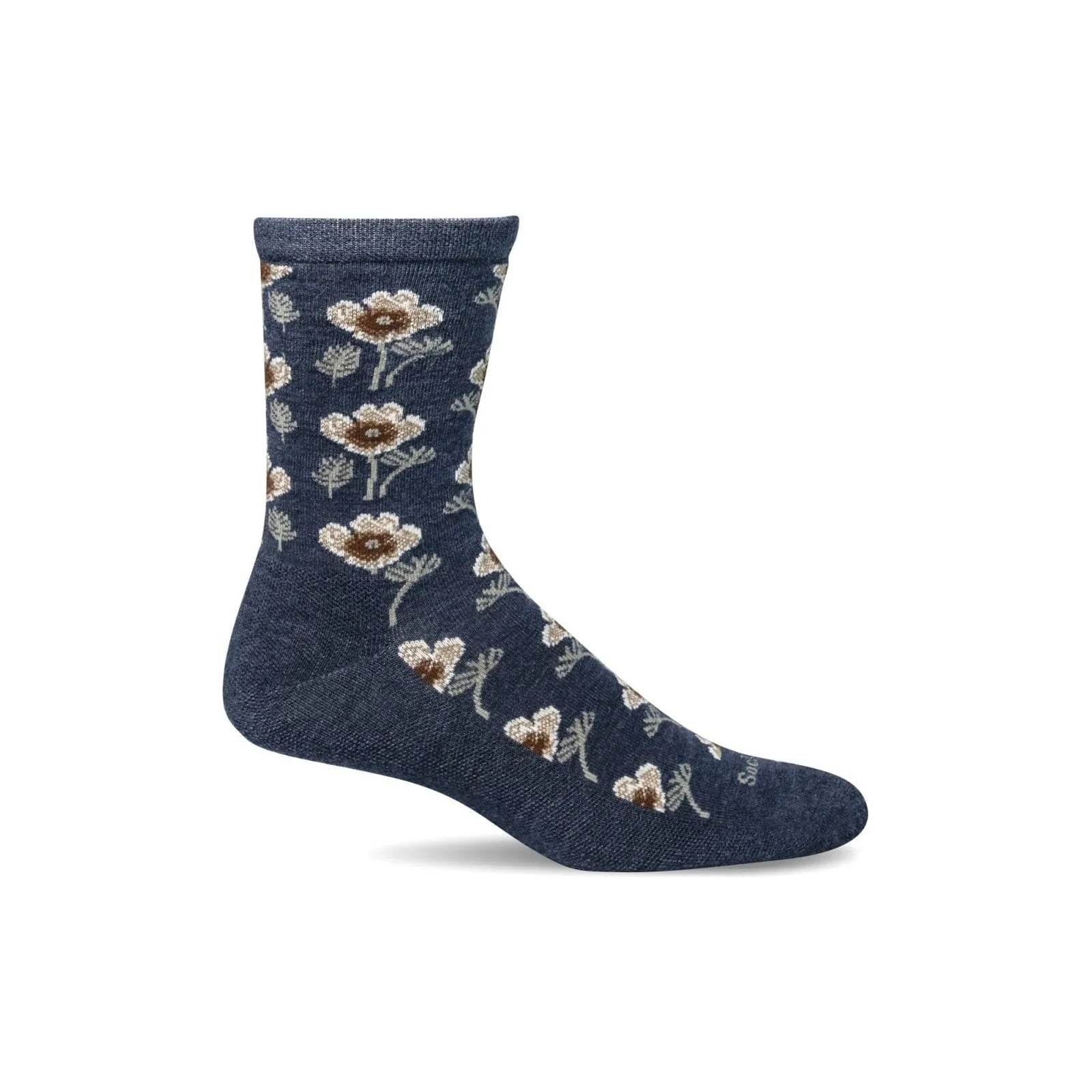 Sockwell Womens Poppy Essential Comfort Crew Socks