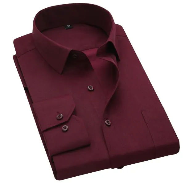 Solid Color Dress Shirts