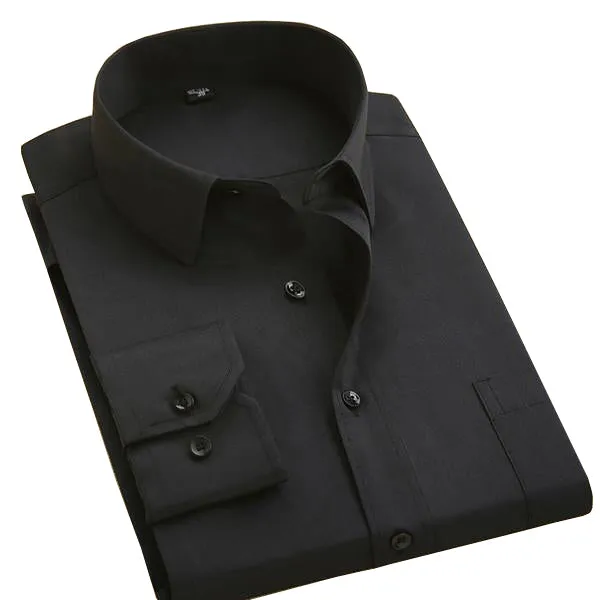 Solid Color Dress Shirts
