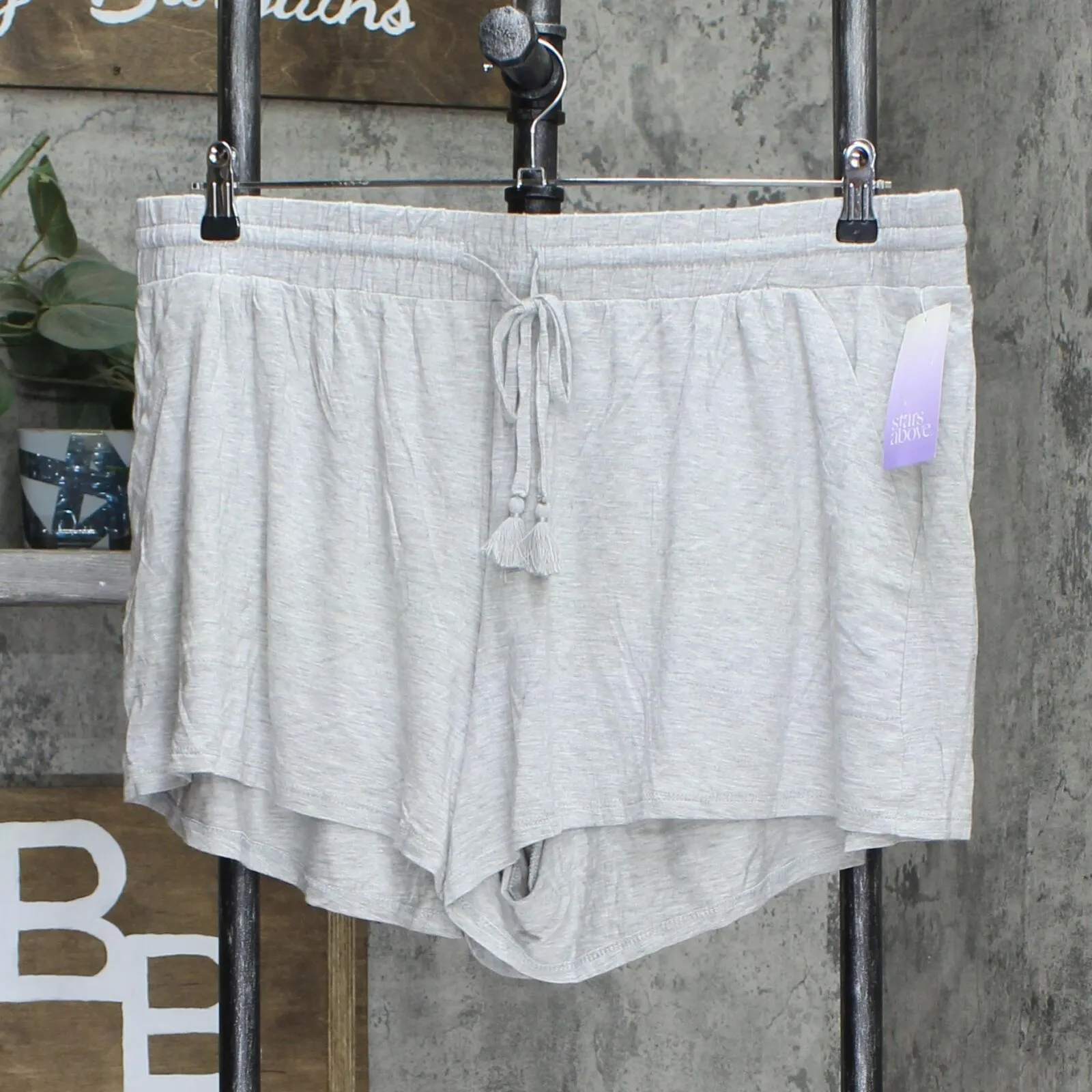 Stars Above Women's Plus Size Beautifully Soft Pajama Shorts