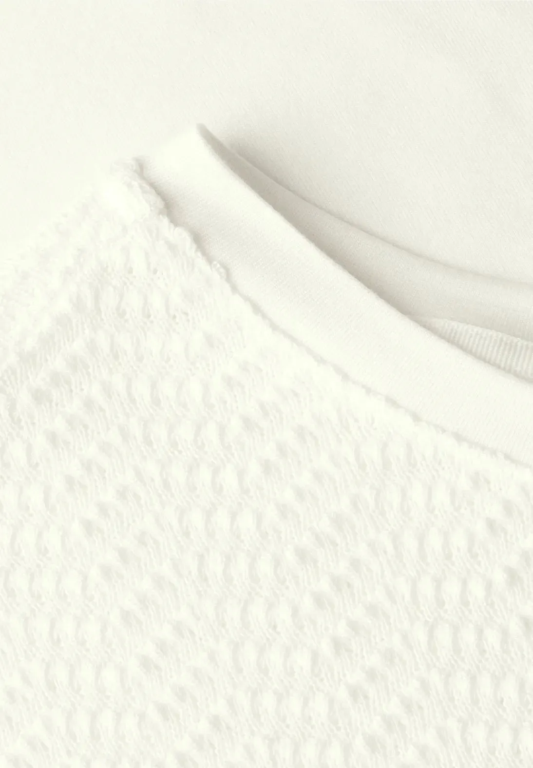 Street One top with perforated detail
