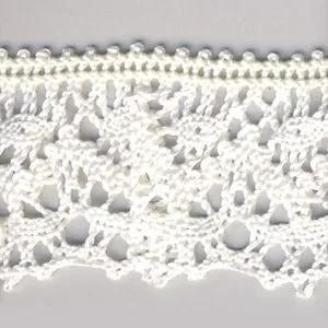Stretch Torchon Lace #02 Cream