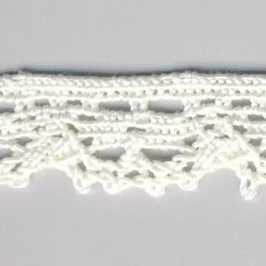Stretch Torchon Lace #02 Cream