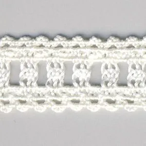 Stretch Torchon Lace #02 Cream