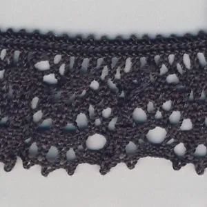 Stretch Torchon Lace #142 Coffee Brown