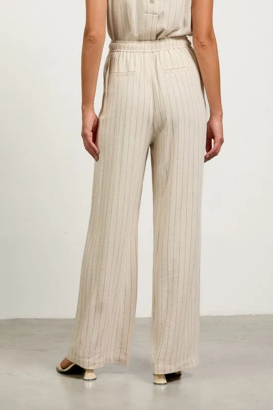 Stripe Pull On Pants