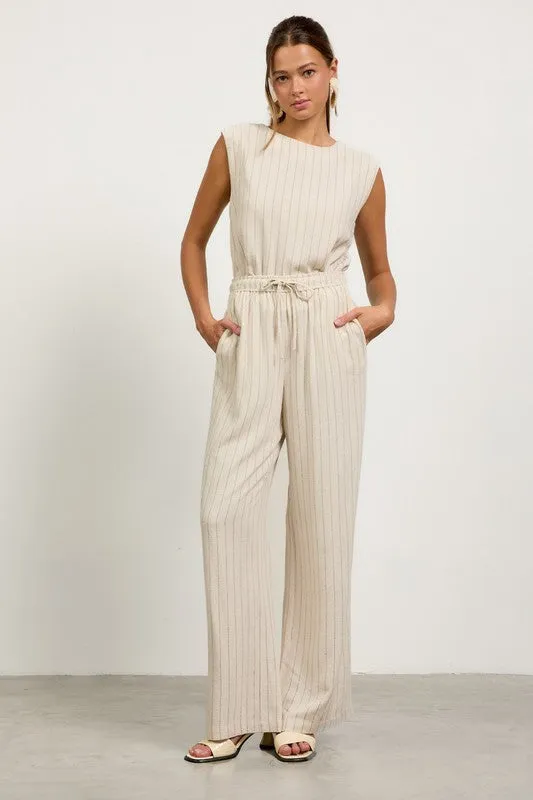 Stripe Pull On Pants
