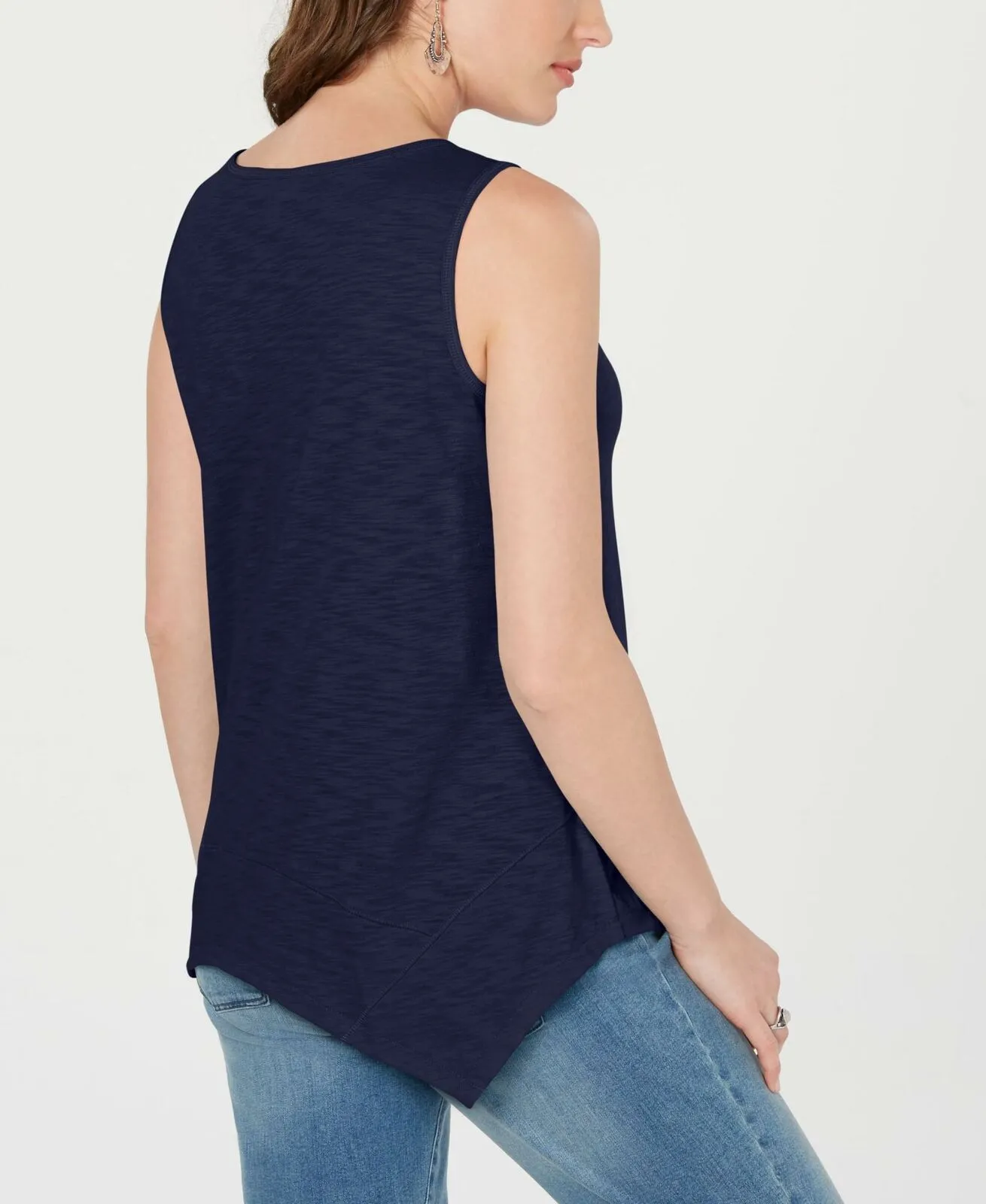 Style & Co Women's Handkerchief Hem Tank Top