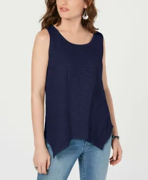 Style & Co Women's Handkerchief Hem Tank Top